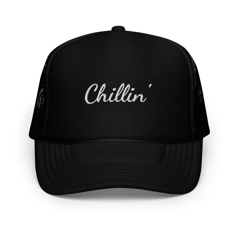 Chillin' Script Mesh Cap 